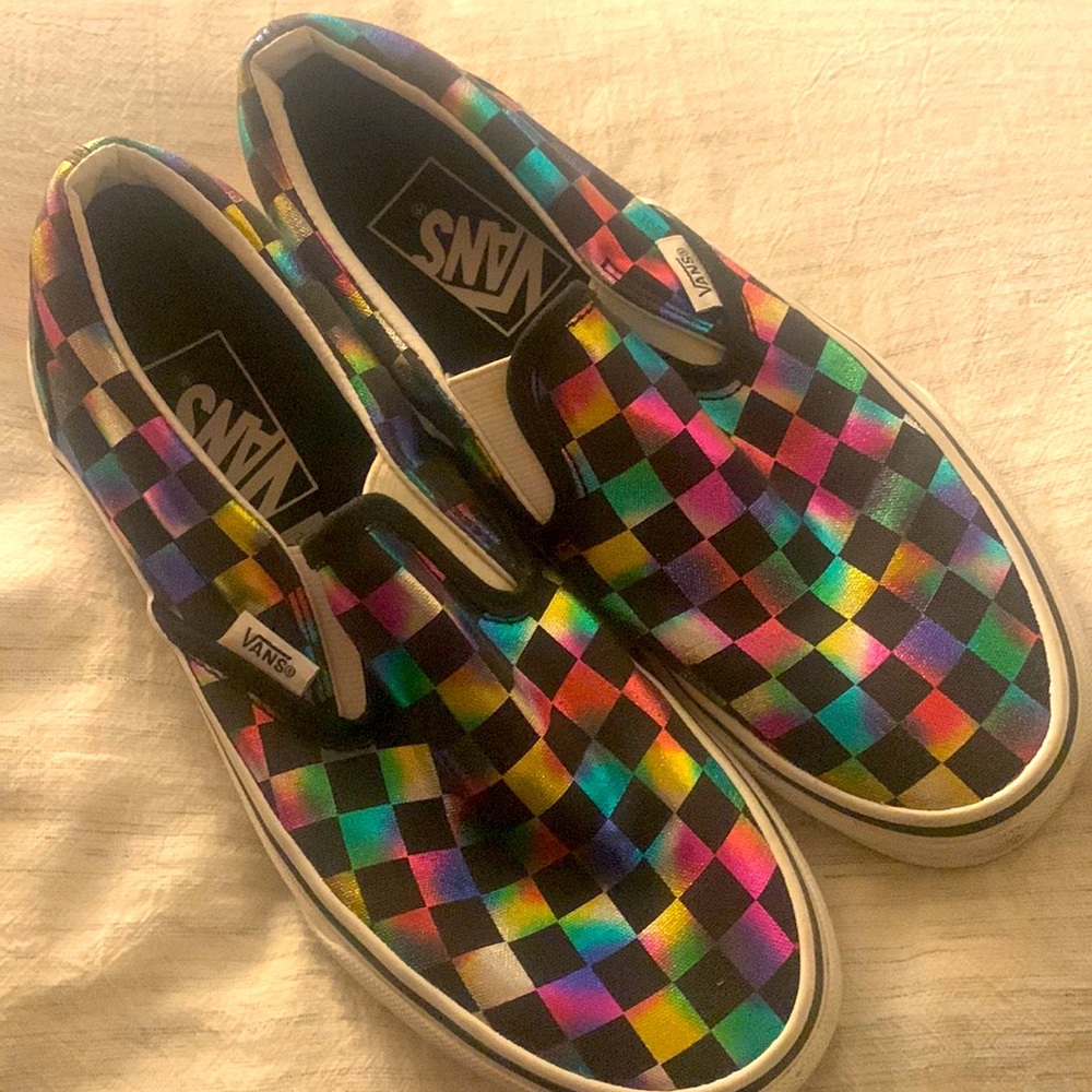 Vans slip on sneakers